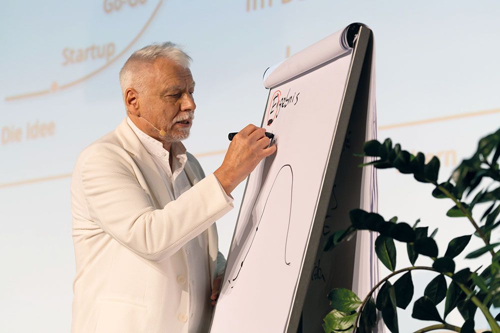 Martin Mantz am Flipchart